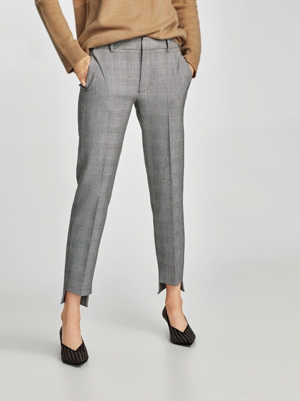 Zara Woman Black and White pant